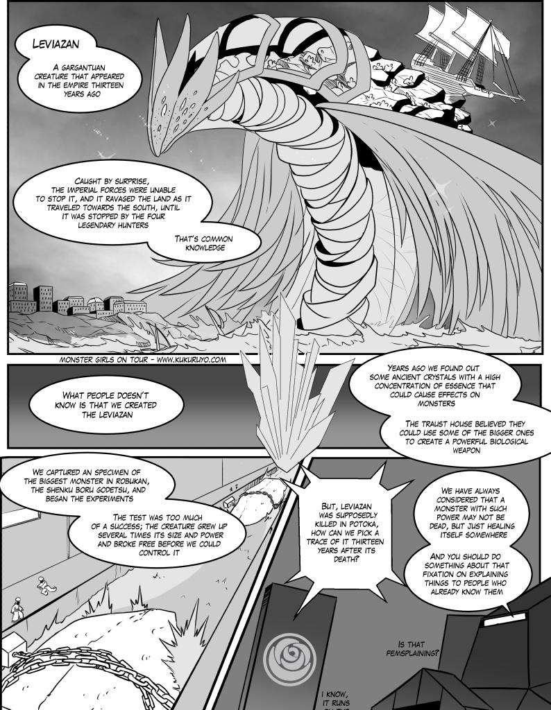 Monster girls on tour - Episode 133, Page 1: Page 133